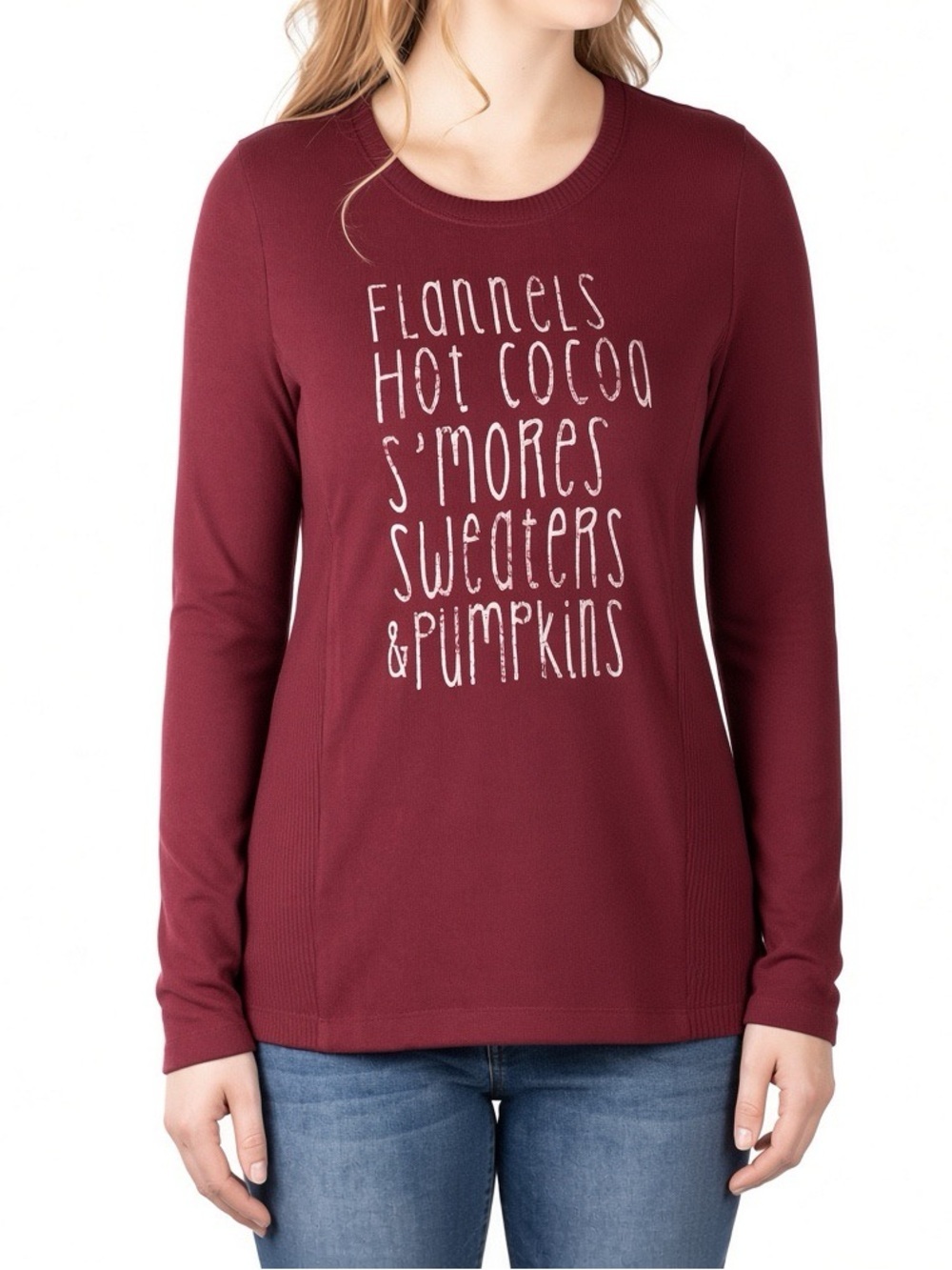 Modern Canvas Flannels Hot Cocoa S’mores Sweaters Pumpkins Fall Graphic Tee